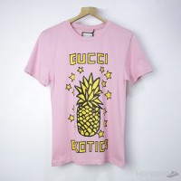 Gucci x Pineapple Print Premium T-Shirt Soft Pink